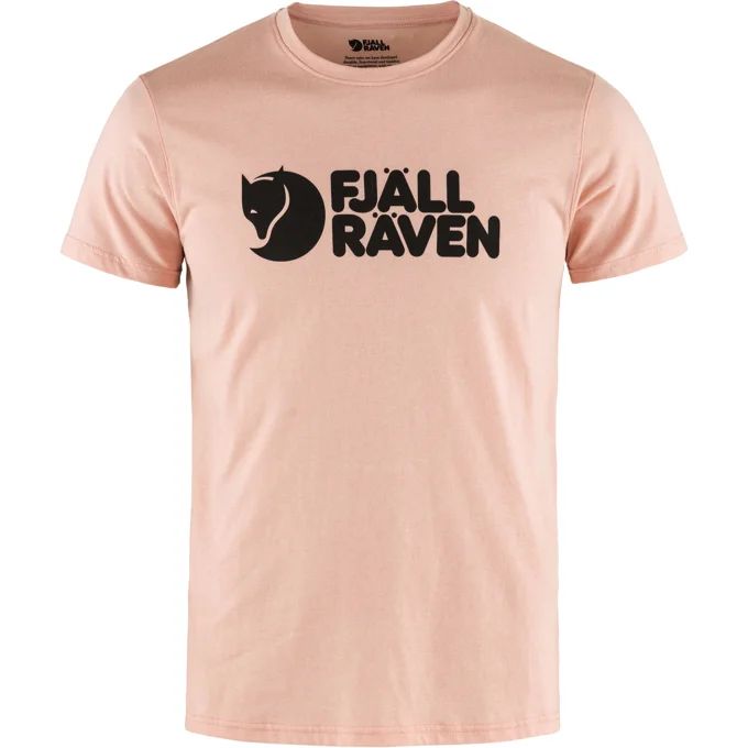 FJALLRAVEN MEN&#39;S LOGO T-SHIRT ROSE
