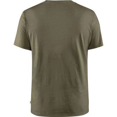 FJALLRAVEN MEN'S ARCTIC FOX T-SHIRT SUEDE BROWN