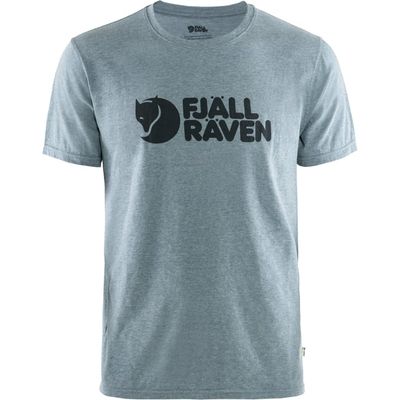 FJALLRAVEN MEN&#39;S LOGO T-SHIRT BLUE