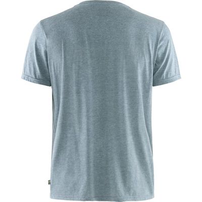 FJALLRAVEN MEN'S LOGO T-SHIRT BLUE