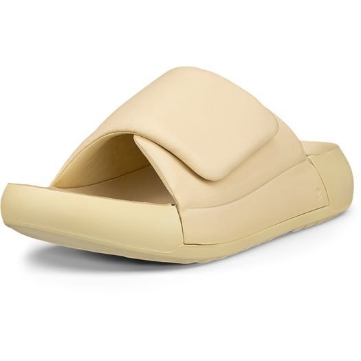 ECCO WOMEN&#39;S COZMO PLATFORM LEATHER SANDAL