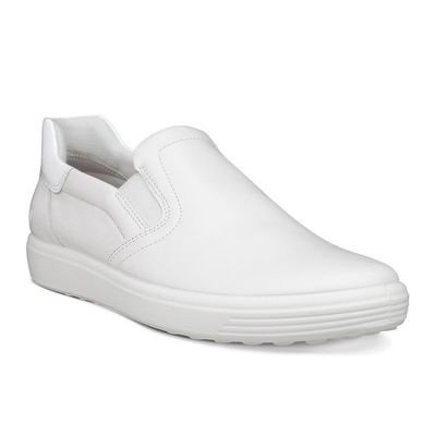 ECCO WOMEN'S SOFT 7 SLIP ON LEATHER SLIP-IN CASUAL SHOE
