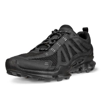 ECCO MEN&#39;S BIOM C-TRAIL TEXTILE OUTDOOR SNEAKER BLK