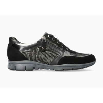 MEPHISTO WOMEN'S CASUAL SHOE YLONA BLK ZEBRA