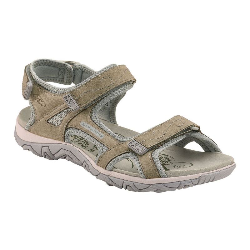 ALLROUNDER BY MEPHISTO WOMEN&#39;S SANDAL LARISA TAUPE, Size: 6(US)