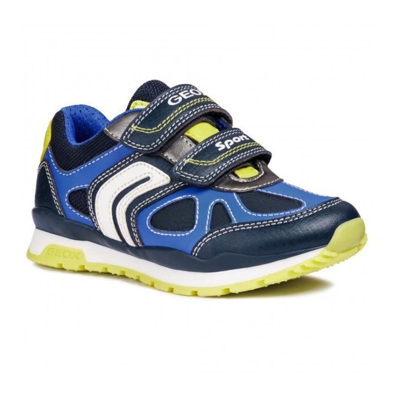 GEOX BOY&#39;S PAVEL ATHLETIC SHOE NAVY BLUE, Size: 27 Baby(EU)