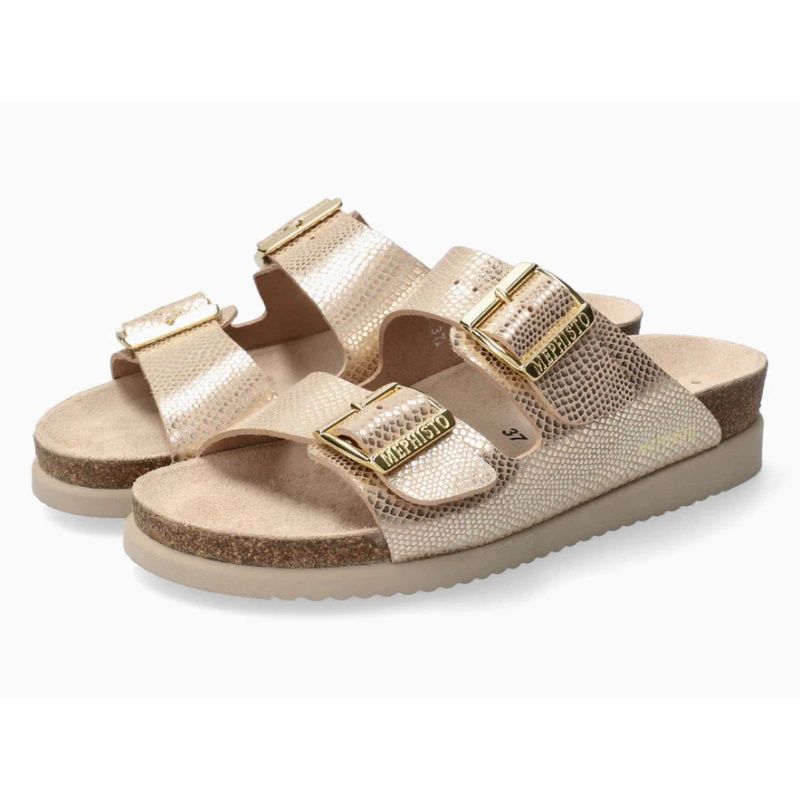 MEPHISTO WOMEN&#39;S HESTER SANDAL LIGHT SAND, Size: 5(US)