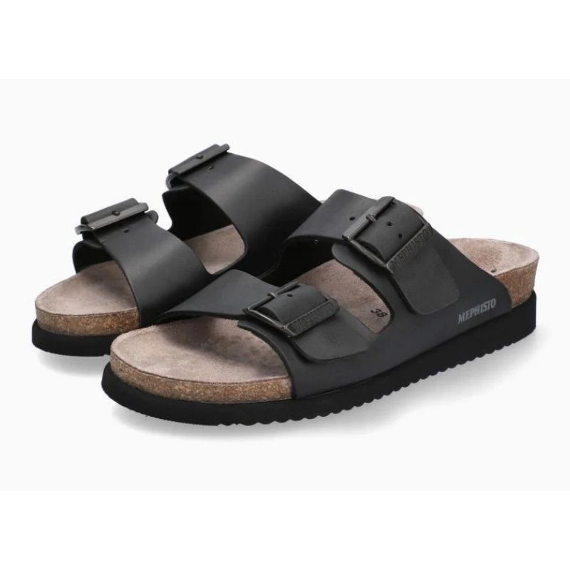 MEPHISTO WOMEN&#39;S HESTER SANDAL BLACK
