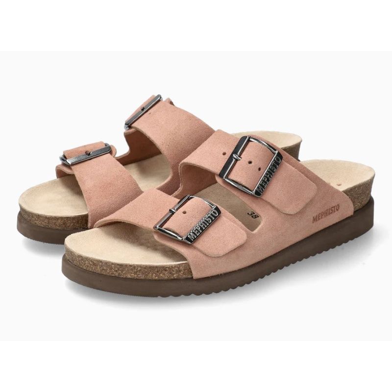 MEPHISTO WOMEN&#39;S HESTER SANDAL OLD PINK, Size: 6(US)