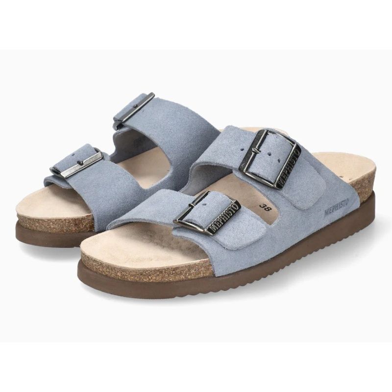 MEPHISTO WOMEN&#39;S HESTER SANDAL SEA BLUE, Size: 7(US)