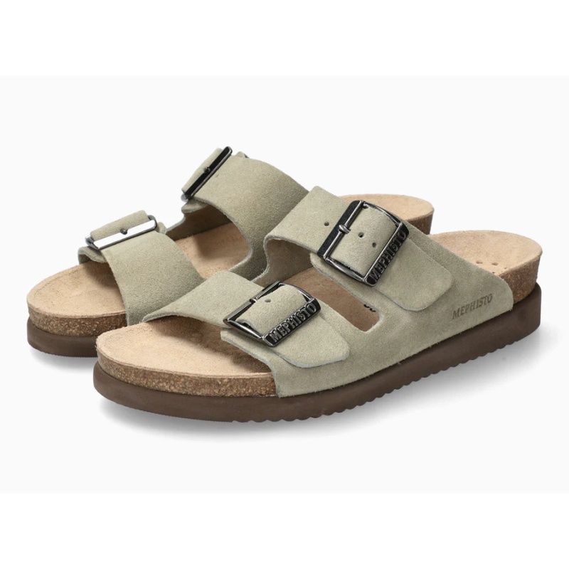 MEPHISTO WOMEN&#39;S HESTER SANDAL LIGHT KHAKI