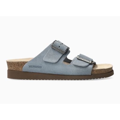 MEPHISTO WOMEN'S HESTER SANDAL SEA BLUE