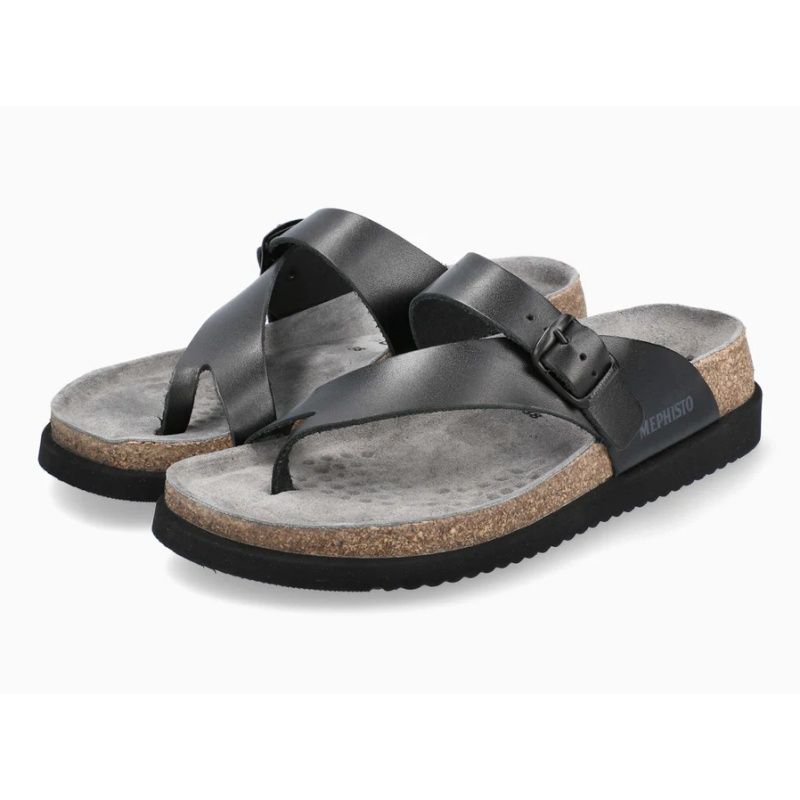 MEPHISTO WOMEN&#39;S HELEN PLUS SANDAL BLACK, Size: 8(US)