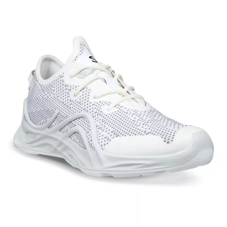 ECCO BIOM INFINITE WOMEN&#39;S TEXTILE SNEAKER WHITE