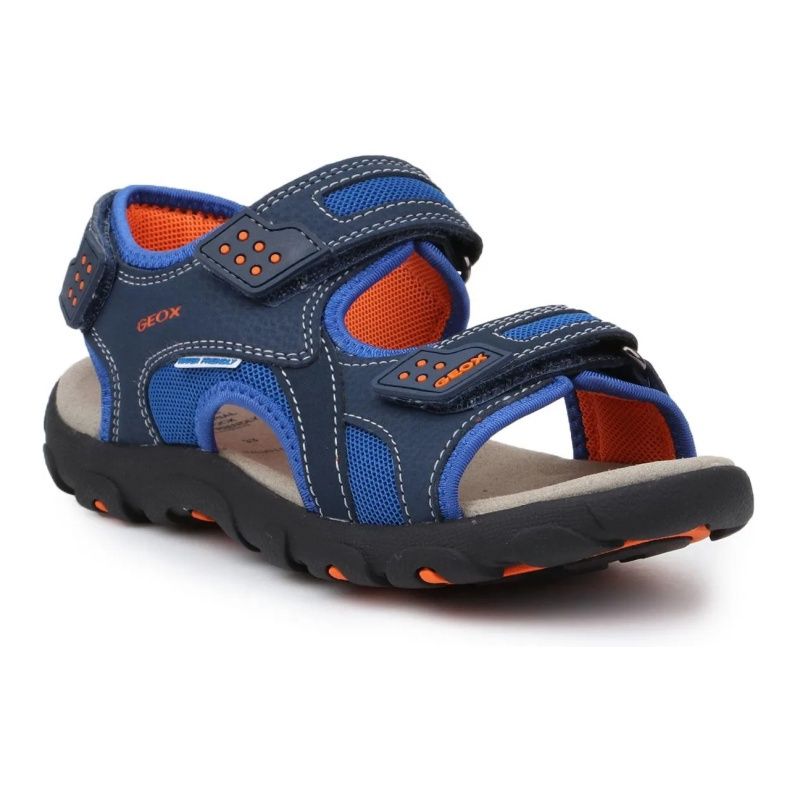 GEOX BOY&#39;S STRADA SANDAL NAVY