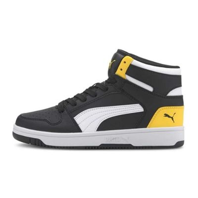 PUMA BOY'S REBOUND LAYUP SL JR ATHLETIC SHOE YELLOW