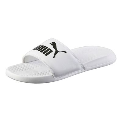 PUMA KID'S POPCAT WHITE SLPPERS