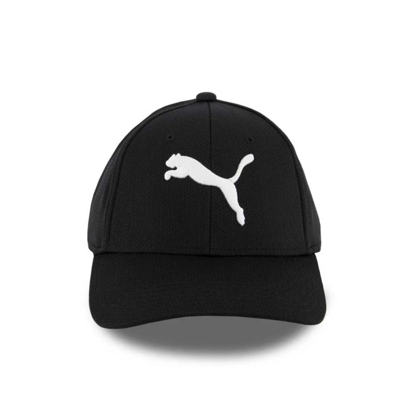 PUMA MEN&#39;S EVERCAT MESH STRETCH FIT HAT, Size: S/M(US)