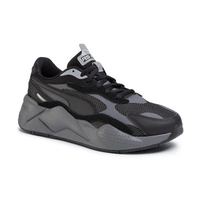 PUMA MEN&#39;S RS-X3 PUZZLE BLK ATHLETIC SHOE