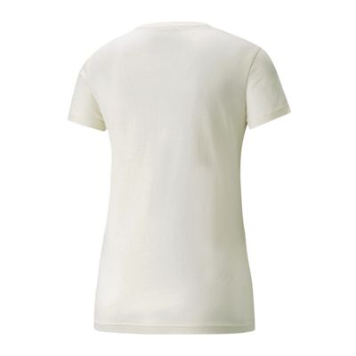 PUMA WOMEN'S ESS+ METALLIC LOGO T-SHIRT