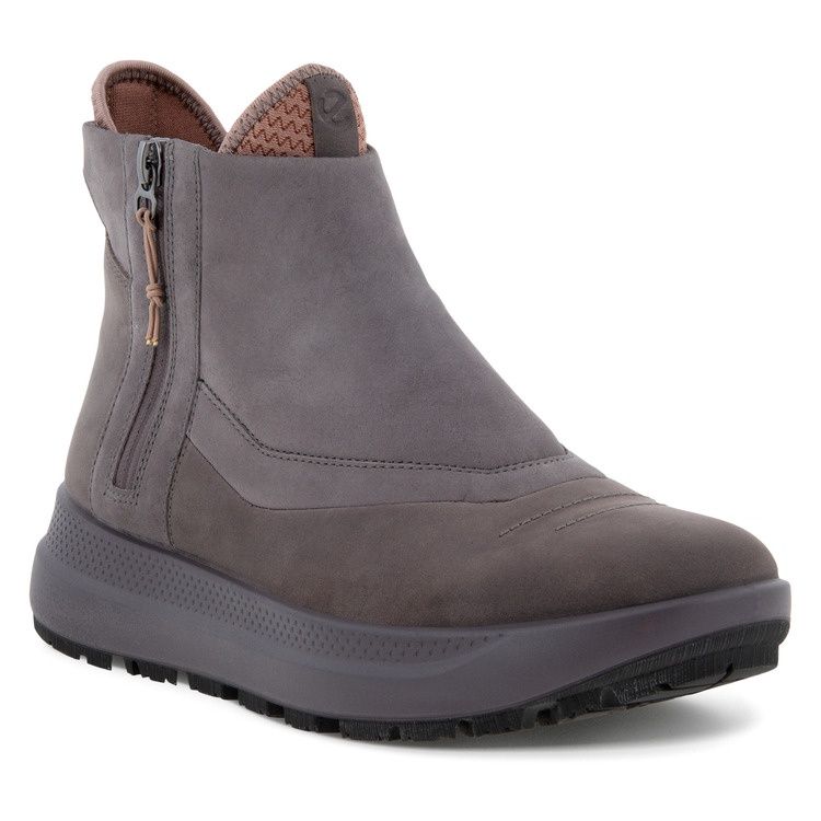 ECCO WOMEN&#39;S SOLICE MID ZIP ANKLE WINTER BOOT, Size: 39(EU)