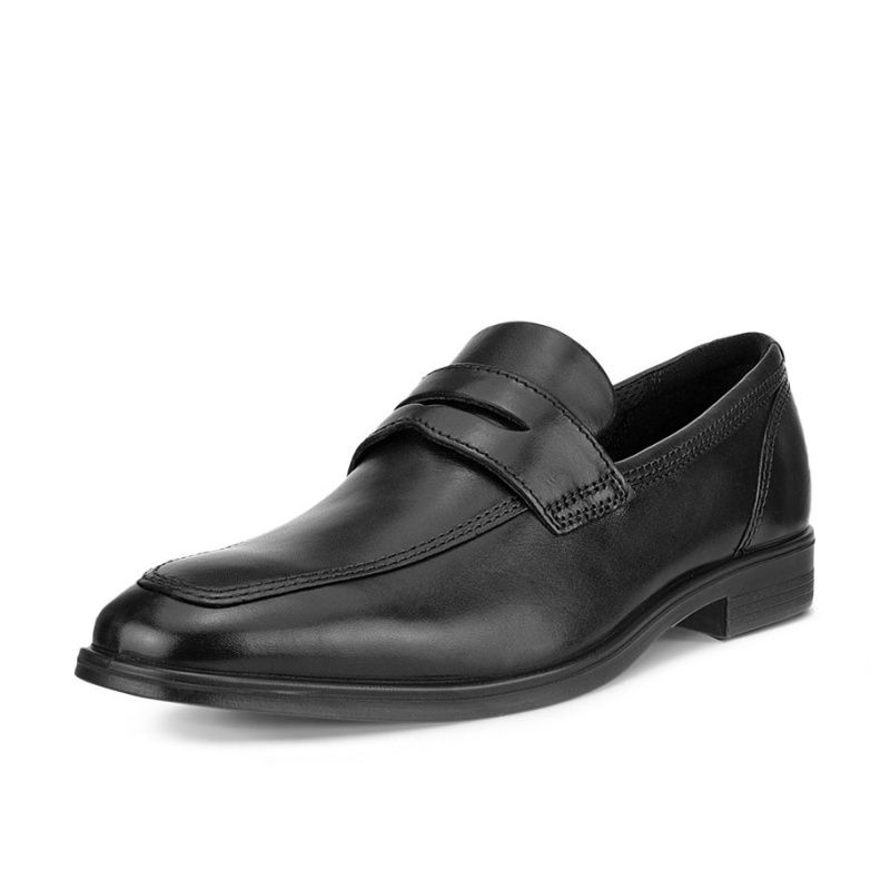 ECCO MEN&#39;S DRESS SHOES QUEENSTOWN LOAFERSLIP-ONS