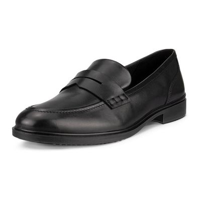 ECCO WOMEN&#39;S DRESS SHOE CLASSIC 15 LOAFER BLACK