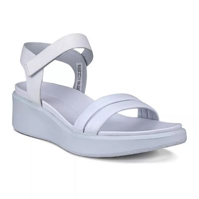 ECCO WOMEN&#39;S  FLOWT WEDGE LX SANDAL BLUE