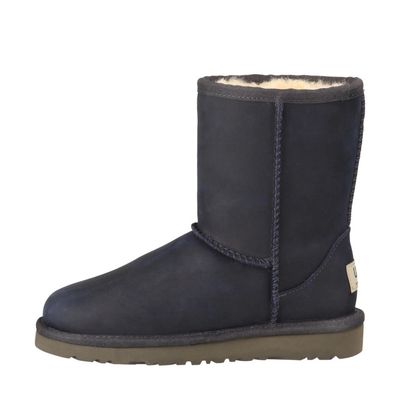 UGG GIRL'S WINTER BOOTS CLASSIC SHORT LEATHER PCT