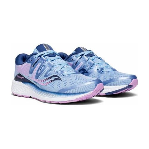 SAUCONY WOMEN&#39;S RIDE ISO BLUE ATHLETIC SHOE, Size: 7.5(US)