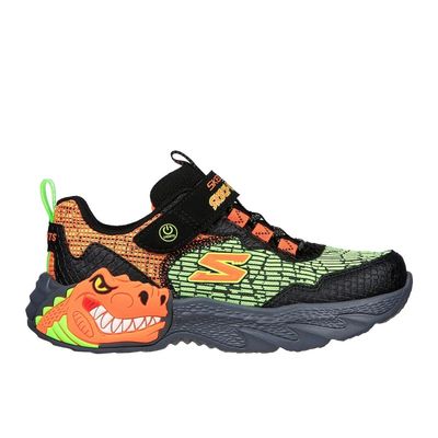 SKECHERS BOY'S SKECH-O-SAURUS - DINO-LIGHTS ATHLETIC SHOE