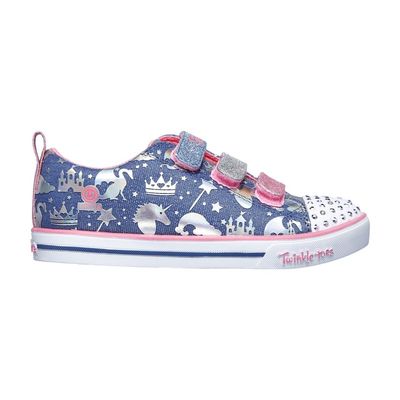 SKECHERS GIRL'S TWINKLE TOES SPARKLELAND CASUAL SHOE