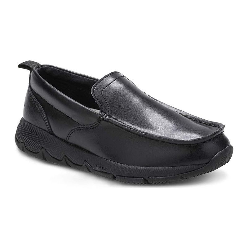 HUSH PUPPIES BOY&#39;S DRESS SHOR MOCCASIN TS, Size: 1 Kid(US)