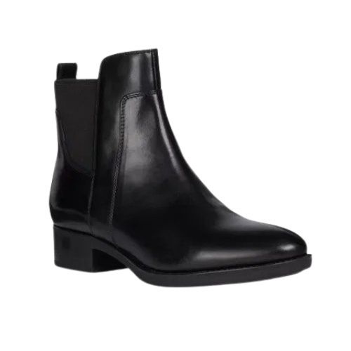 GEOX WOMEN&#39;S ANKLE DRESS BOOT FELICITY BLK, Size: 37(EU)