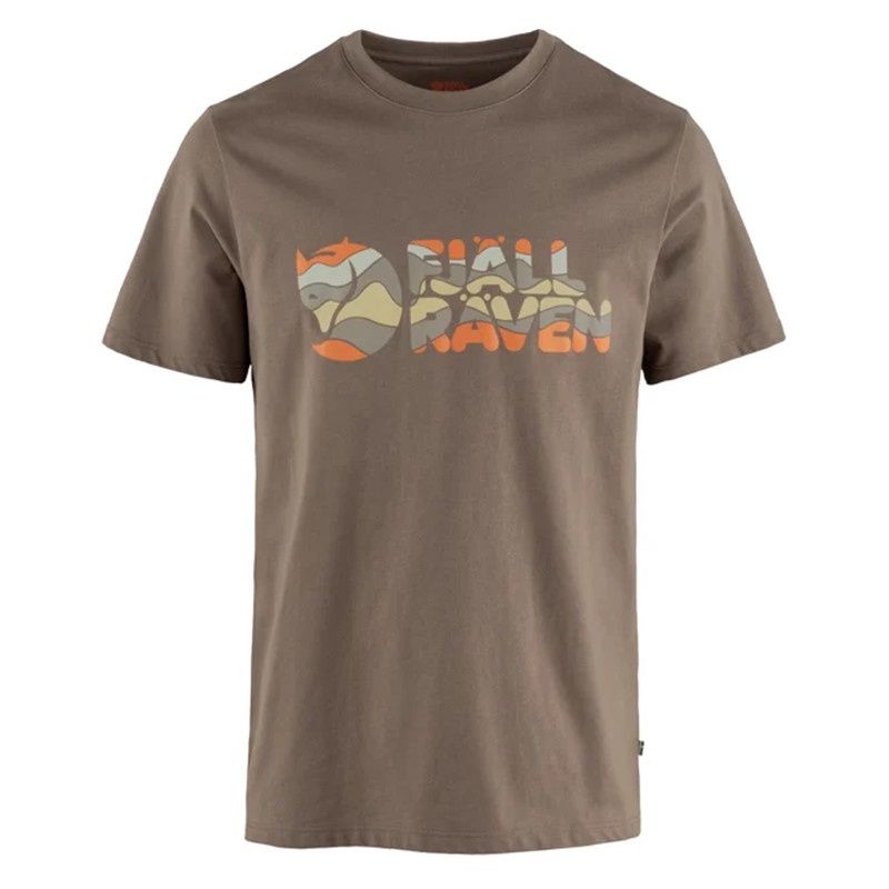 FJALLRAVEN MEN&#39;S MULTICOLOR LOGO T-SHIRT, Size: S(US)