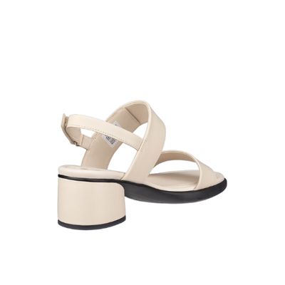ECCO WOMEN'S SCULPTED LX 35 LEATHER HEEL SANDAL