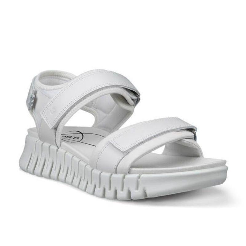 ECCO WOMEN&#39;S GRUUV LEATHER SANDAL