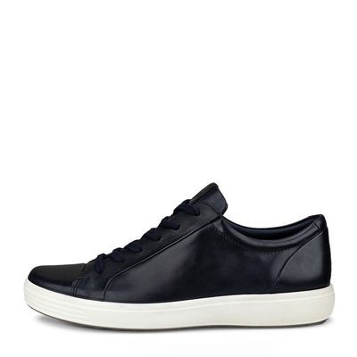 ECCO MEN'S SOFT 7 CITY ATHLETIC SHOE BLUE