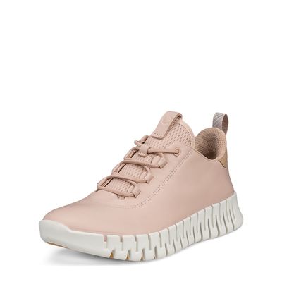 ECCO WOMEN'S GRUUV ATHLETIC SHOE PINK