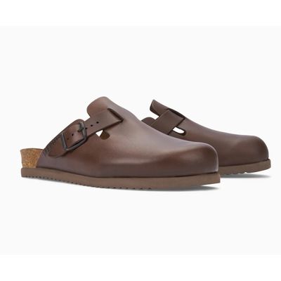 MEPHISTO MEN'S NATHAN SANDAL DARK BROWN