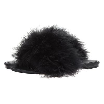 KENDALL+KYLIE WOMEN SANDAL FLAT CHLOE2 BLK