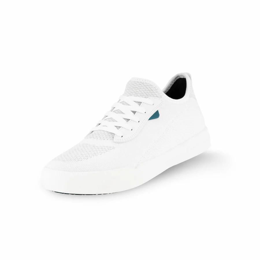 VESSI UNISEX WEEKEND SNEAKERS MARBLE WHITE, Size: 9(US)