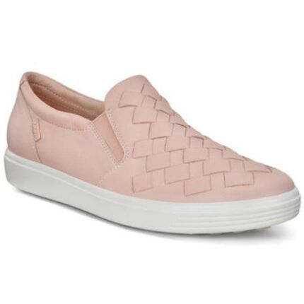 ECCO WOMEN&#39;S SOFT 7 SLIP ON CASUAL SHOE ROSE, Size: 39(EU)