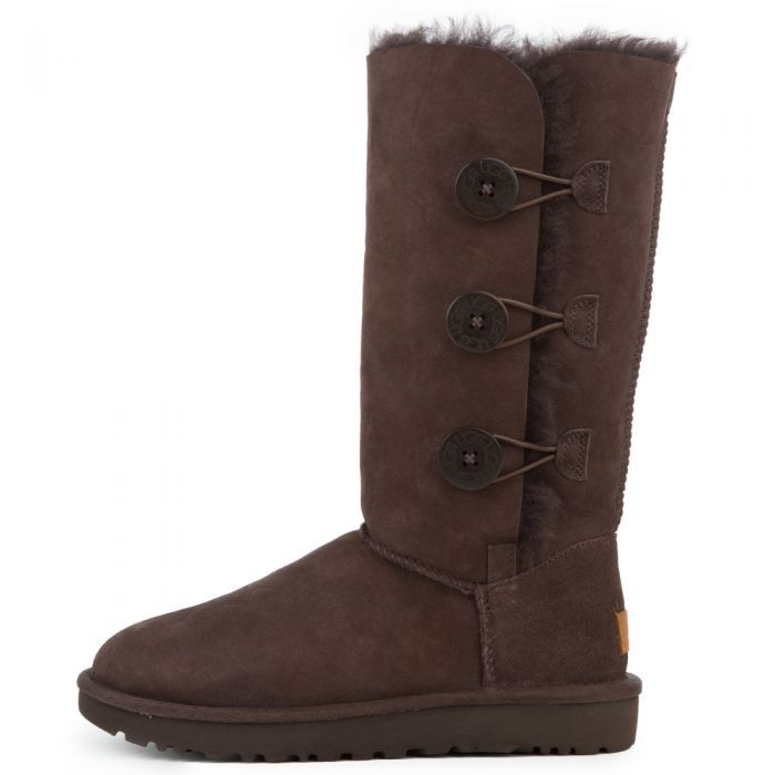 UGG WOMEN&#39;S WINTER BOOT BAILEY BUTTON TRIPLET CHO, Size: 7(US)