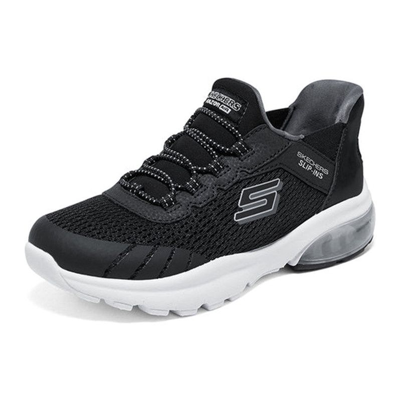 SKECHERS BOYS&#39; SLIP-INS: RAZOR AIR - HYPER-BRISK ATHLETIC SHOE, Size: 2 Kid(US)