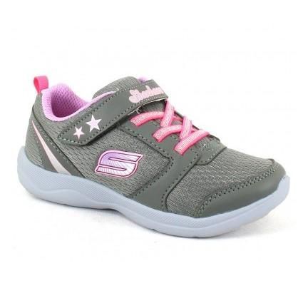 SKECHERS GIRL&#39;S STEPZ 2.0 GREY CASUAL SHOE, Size: 8 Toddler(US)