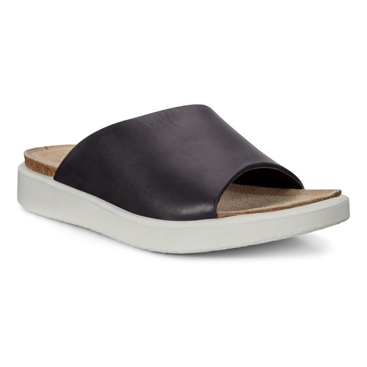 ECCO WOMEN&#39;S SLIP-ON CORKSPHERE SLIPPER BLK, Size: 36(EU)