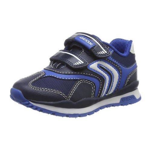 GEOX JUNIOR BOY&#39;S ATHLETIC SHOE PAVEL NAVY, Size: 28 Baby(EU)