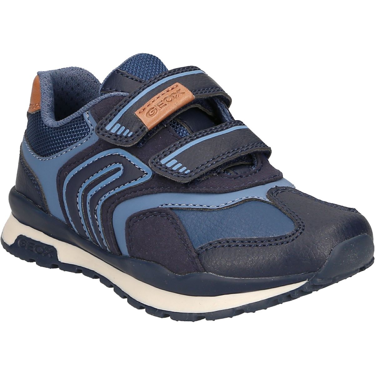GEOX BOY&#39;S PAVEL NAVY ATHLETIC SHOE, Size: 34 Kid(EU)