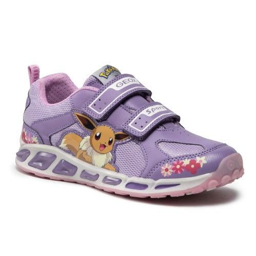 GEOX GIRL&#39;S SHUTTLE VIOLET CASUAL SHOE, Size: 26 Baby(EU)